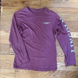 Women’s Long Sleeve Maroon Lincoln Outfitters Shirt